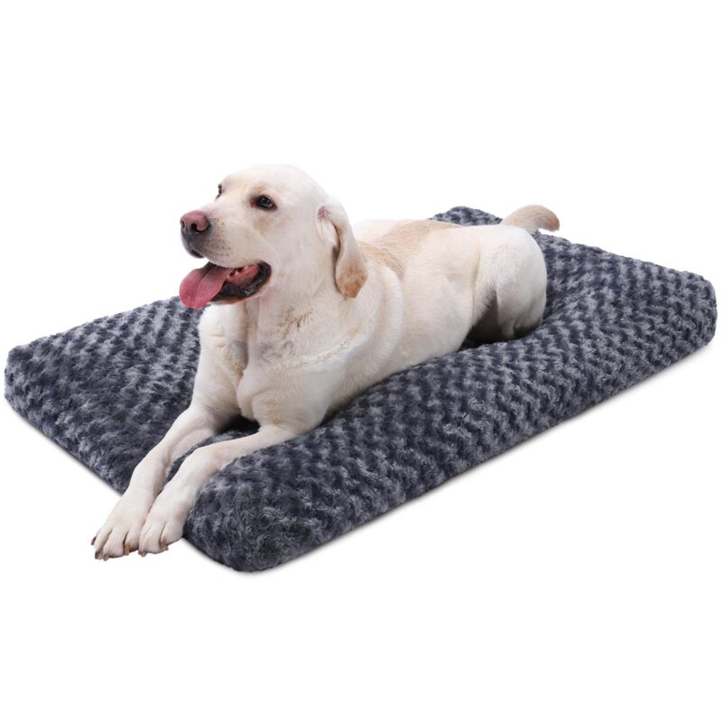 Rose Velvet Dog Mat Pet Bed