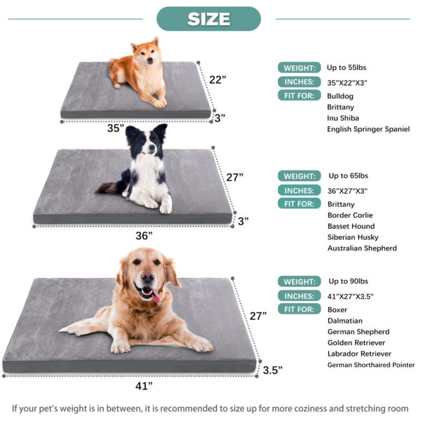 Flannel & PVC Double-Sided Dog Bed - Image 7