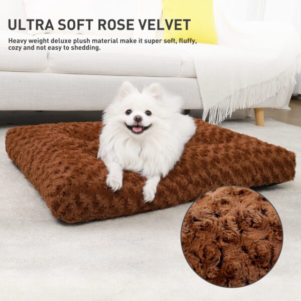 Rose Velvet Dog Mat Pet Bed - Image 7